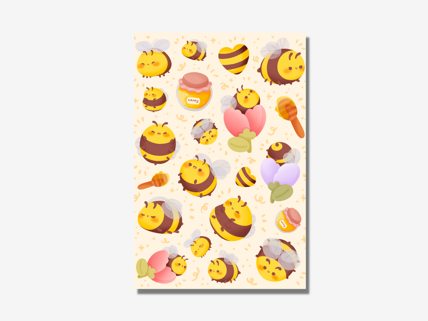Bee Love Sticker Sheet